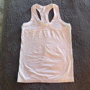 white athleta tank top